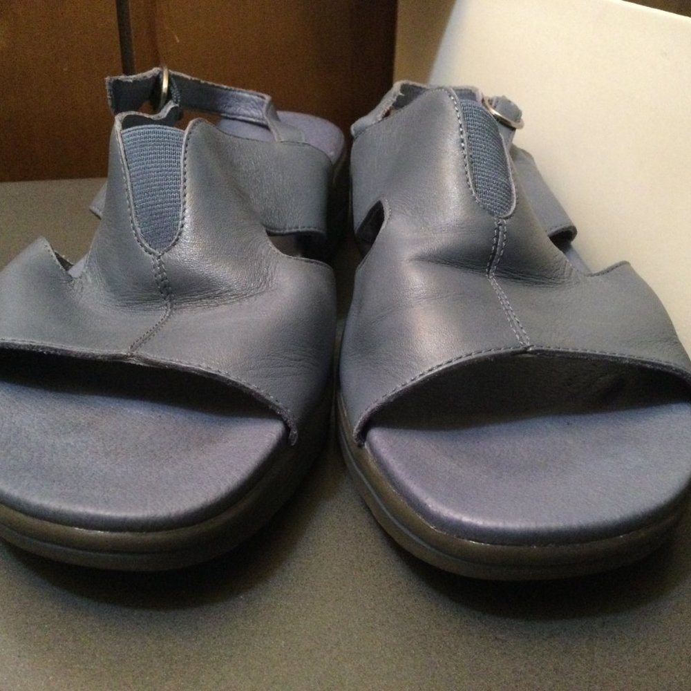 Naturalizer Ladies Shoe Sandal 605NA03 Size 9M Justice Blue Jeans - Picture 5 of 11
